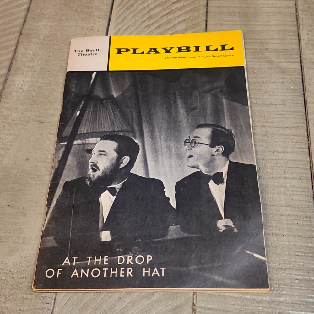 VINTAGE BROADWAY PLAYBILL 1967
